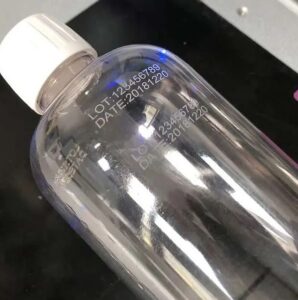 UV Laser Engraving Machine Marking on Plastic Surface