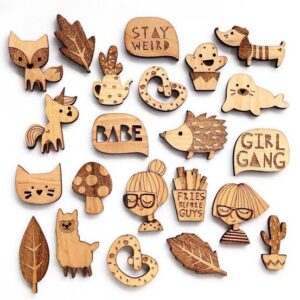 CO2 Laser Engraving Machine Marking Wooden