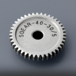 High-precision laser marking machine engraving serial numbers on metal.